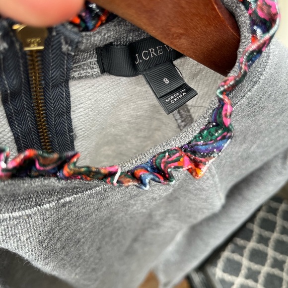J Crew metallic trimmed sweatshirt - Picture 12 of 14